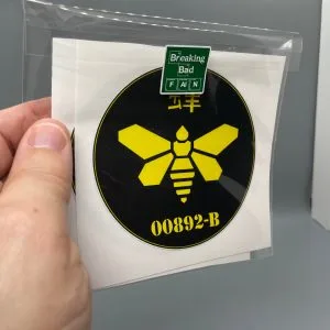 Breaking Bad Bee Stickers